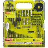 Ryobi RAKDD60 | 60-delig Boor & Schroevendraaierset - 5132004664 - 5132004664