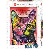 Heye 29731 - Puzzel 9 Lives - 1000 stukjes - 50 x 70 cm
