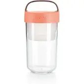 Lékué Boite repas Jar to go 600 ml Rose