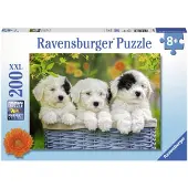 Ravensburger Schattige Puppies Puzzel (200 XXL stukjes)