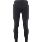 Devold of Norway - Thermokleding - Duo Active Merino 205 Longs M Black voor Unisex van Wol - Maat S - Zwart