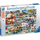 Ravensburger puzzel 99 VW Bulli Moments - Legpuzzel - 3000 stukjes