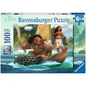 Ravensburger puzzel Disney Vaiana en Maui - Legpuzzel - 100 stukjes