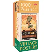 Tactic Vintage Ancient Egypt – Puzzel – 1000 stukjes – Mystiek Oud Egypte in Retro Stijl – Strak en Rustgevend Ontwerp – Hoogwaardige Scandinavische Kwaliteit