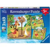 Ravensburger puzzel DWP Sportdag 3x49pcs Karton Puzzel