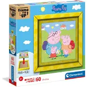 Clementoni Frame Me Up - Peppa Pig - 60 stukjes.
