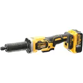 DeWalt Meuleuse droite XR 18V 5Ah Li-Ion - 2 batteries, chargeur en coffret - DCG426P2