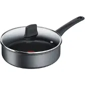 Tefal Easy Chef - Hapjespan - Ø24 cm - Inclusief Deksel - Geschikt voor Inductie - Anti-aanbaklaag