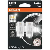 Osram LED W21W 12V - Geel - Set
