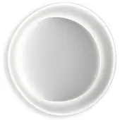 Foscarini Plafondlamp , Bahia Mini, dimbare, Wit, Woonkamer, Kunststof, Designer