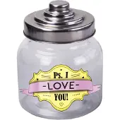 Paper Dreams Paperdreams Snoeppot - Ps. I love you 13x11cm