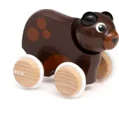 BRIO push along bear