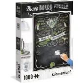 Clementoni Legpuzzel - Krijtbord Puzzel - Cheers - 1000 stukjes, puzzel volwassenen