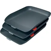 Leitz Cosy brievenbak fluweel grijs (3 stuks)
