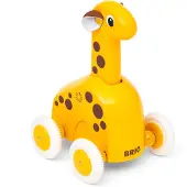 BRIO Push & Go Giraffe Toy Geel Kinderen