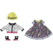 Baby Born - City Deluxe Style - 43cm - Jurk, Laarzen en Muts