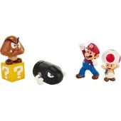 Nintendo Diorama-set 5 figuurtjes Mario klassiek -thema