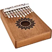 Sonic Energy Soundhole Kalimba 10 notes mahogany
