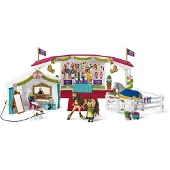 Schleich Horse Club Speelfigurenset - De Grote Paardenshow - Kinderspeelgoed voor Jongens en Meisjes - 5 tot 12 jaar - 116 Onderdelen - 42466