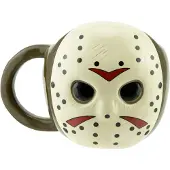 Paladone Friday the 13th Shaped Mug – Officieel Gelicentieerde Jason Voorhees Masker Mok, Halloween Decor & Cadeau Voor Horrorfans 500 ml-