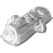 Nordic Ware boomstam bakvorm 2,12 liter aluminium grijs