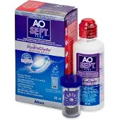 Aosept Plus Met Hydraglyde + 1 Lenscase 90 ml Bewarings-en-reinigingsoplossing