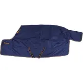 Bucas Deken Irish Turnout 50gr Donkerblauw-goud - 130/175