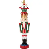 Timstor Notenkraker met schommelpaard - Beeldje - Decoratie - Kerstversiering - Interieur