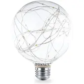 Groenovatie E27 LED G125 Lamp Lichtslinger 3W Extra Warm Wit