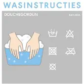 Sealskin Clear douchegordijn 180x200cm vinyl transparant
