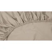 Kayori Topper Hoeslaken Shizu Zand (Percal)-160 x 200 cm