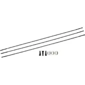 Zipp Cx-ray Straight Pull External Spaken 3 Eenheden