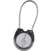 Aim Luxe Sleutelhanger Vioolsleutel, zilverkleurig