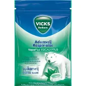 Vicks Ademvrij Eucalyptus Suikervrij 72 Gr
