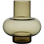 Marimekko Umpu Glas Vaas Bruin