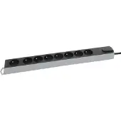 Profile 8V Stekkerdoos met schakelaar + OSB 3m Zwart