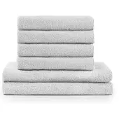 Blumtal Terry Handdoeken Set - 2 x Baddoek & 4 x Handdoek: Wit