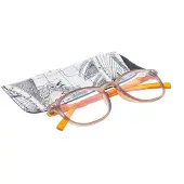 Pharma Glasses Leesbril Comp Bruin/Oranje +1.50 1 St Bril