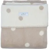 Zaffiro Ecru & Beige Gestipt 100 x 150 cm Ledikantdeken 15267