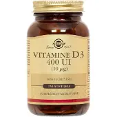 Solgar - Vitamine D3 (Cholecalciferol) 10 mcg (400 IE) (250 capsules)