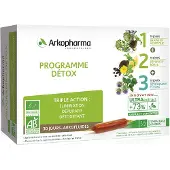 Arkopharma Arkofluides Programma Detox Bio Voor een Toxines Vrij Lichaam en een Stralende Huid – 3 behandelingen in 30 dagen