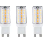 Paulmann 28808 LED-lamp Energielabel F (A - G) G9 2.5 W Warmwit (Ø x h) 17 mm x 50 mm 3 stuk(s)