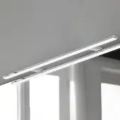 EBIR Wandlamp Esther 2, chroom / zilver, Badkamer, Kunststof, Modern, Wandlamp