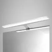 EBIR Wandlamp Nayra, wit / opaal, Badkamer, Kunststof, Modern, Wandlamp