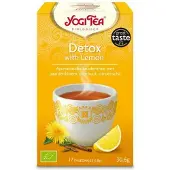 Yogi tea 3x Biologische Thee Detox Lemon 17 Stuks