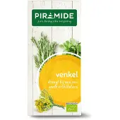 Piramide 3x Kruidenthee Bio Venkel 20 Stuks