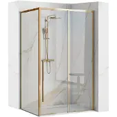 REA Solar Gold 100x80 Douchewand Zonder douchebak