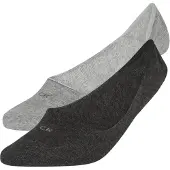 Calvin Klein Footie Low Cut Socks 2 Pairs Grijs EU 35-38 Vrouw
