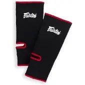 Fairtex Enkelbeschermers - Zwart/Rood - OSFM