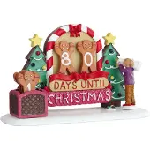 Lemax Gingerbread countdown kerstfiguur